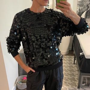 Sequin sweater